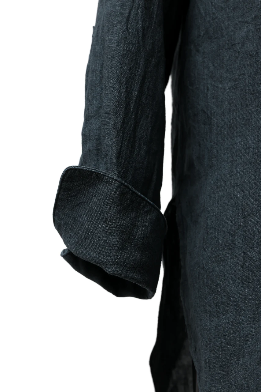 sus-sous shirts dress / L100 poplin washer (NAVY) - Image 8
