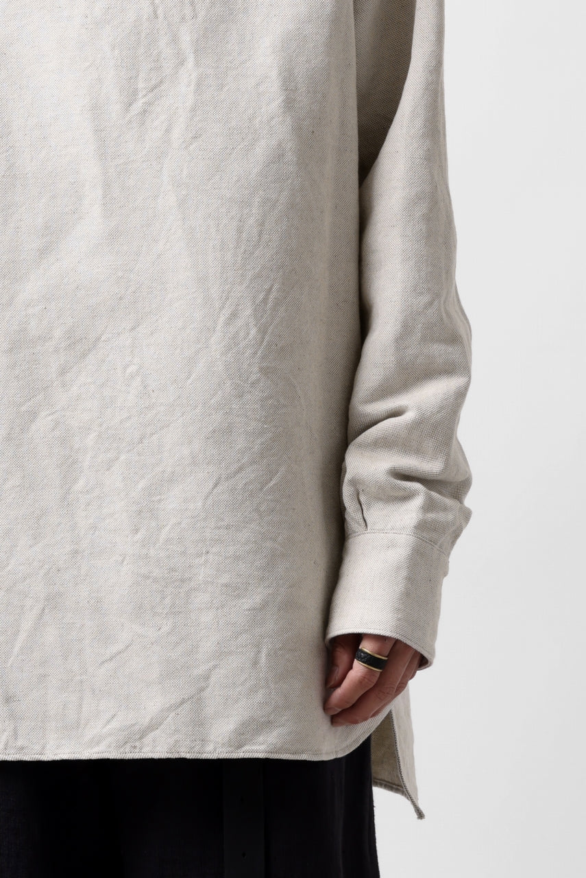 sus-sous sleeping shirt / C51L49 3/2 Ox washer (NATURAL) - Image 24