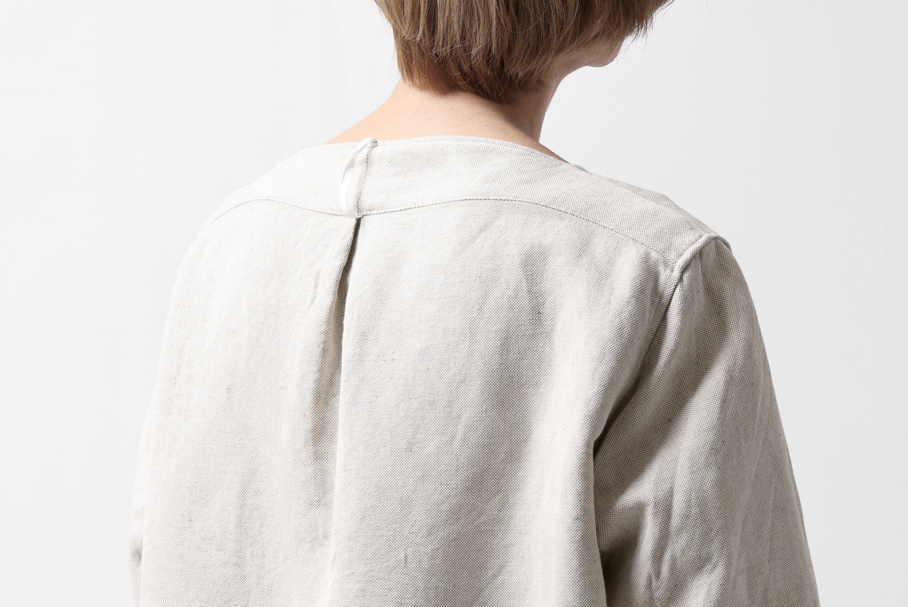 sus-sous sleeping shirt / C51L49 3/2 Ox washer (NATURAL) - Image 35