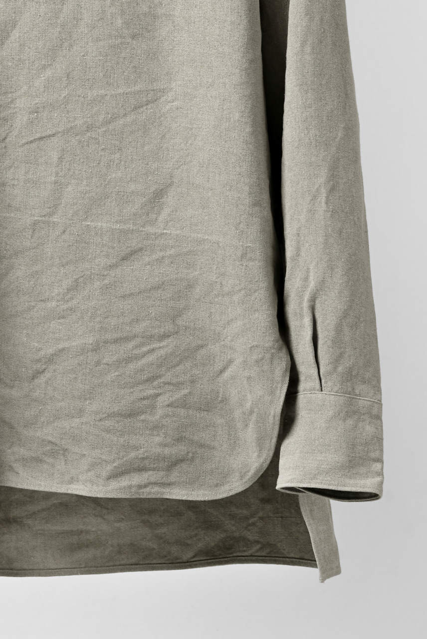sus-sous sleeing shirts / L100 heavy poplin washer (natural) - Image 10