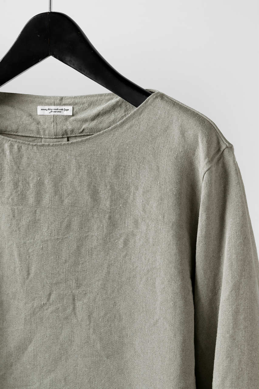sus-sous sleeing shirts / L100 heavy poplin washer (natural) - Image 5