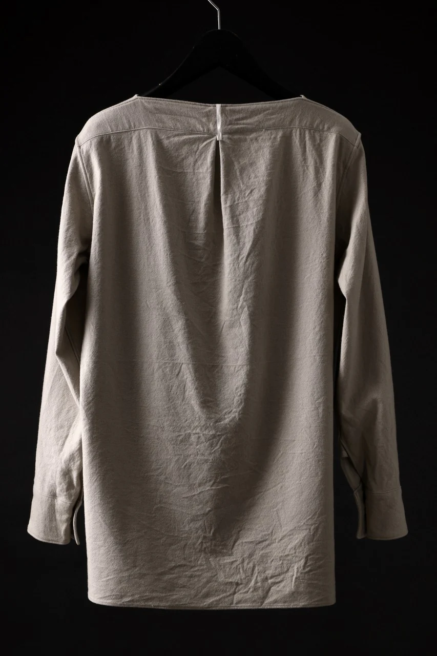 sus-sous sleeping shirt / W50CA5L23C22 latine washer (SAND) - Image 3