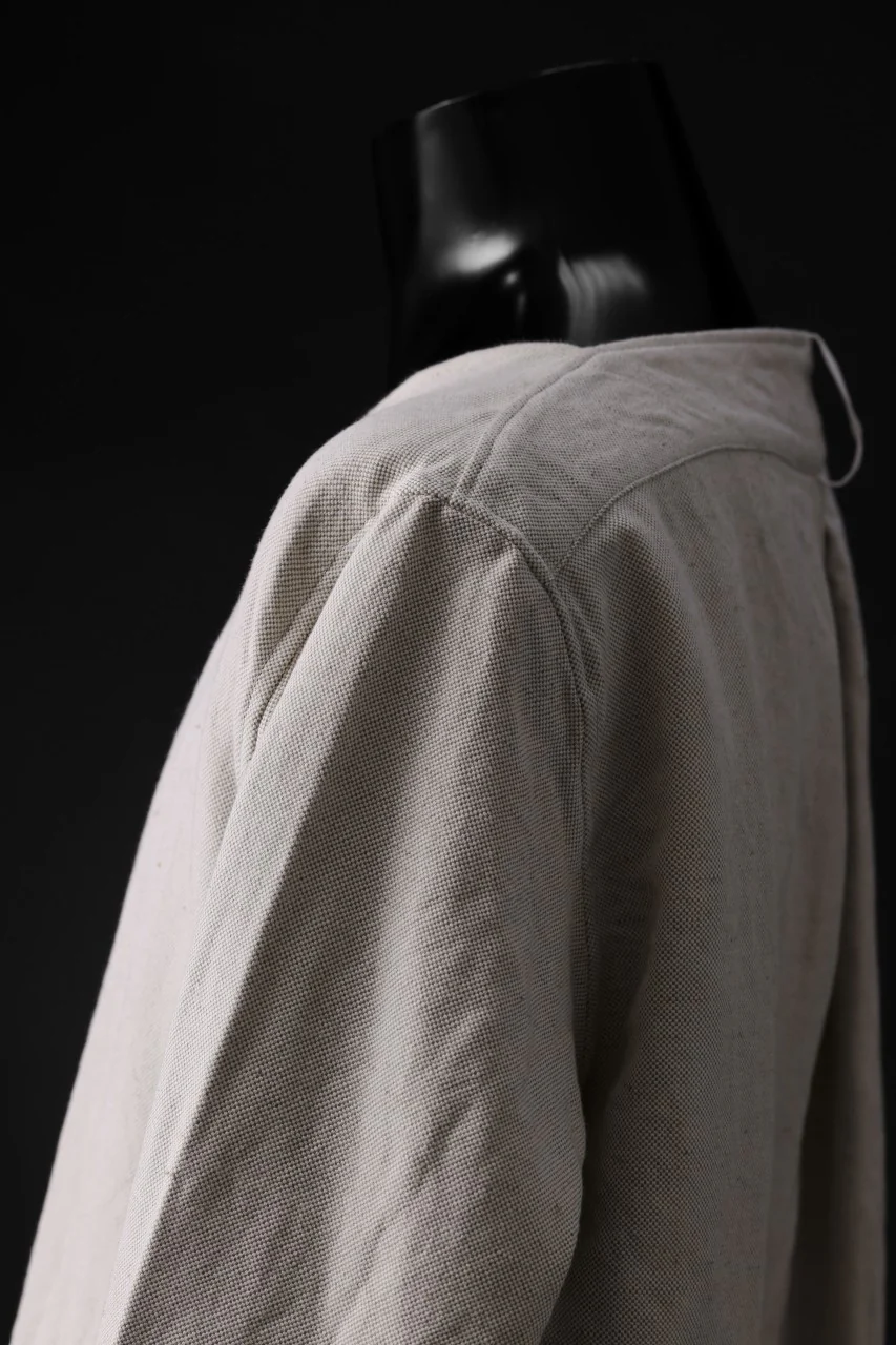 sus-sous sleeping shirts / C/L plain weave (NATURAL) - Image 10