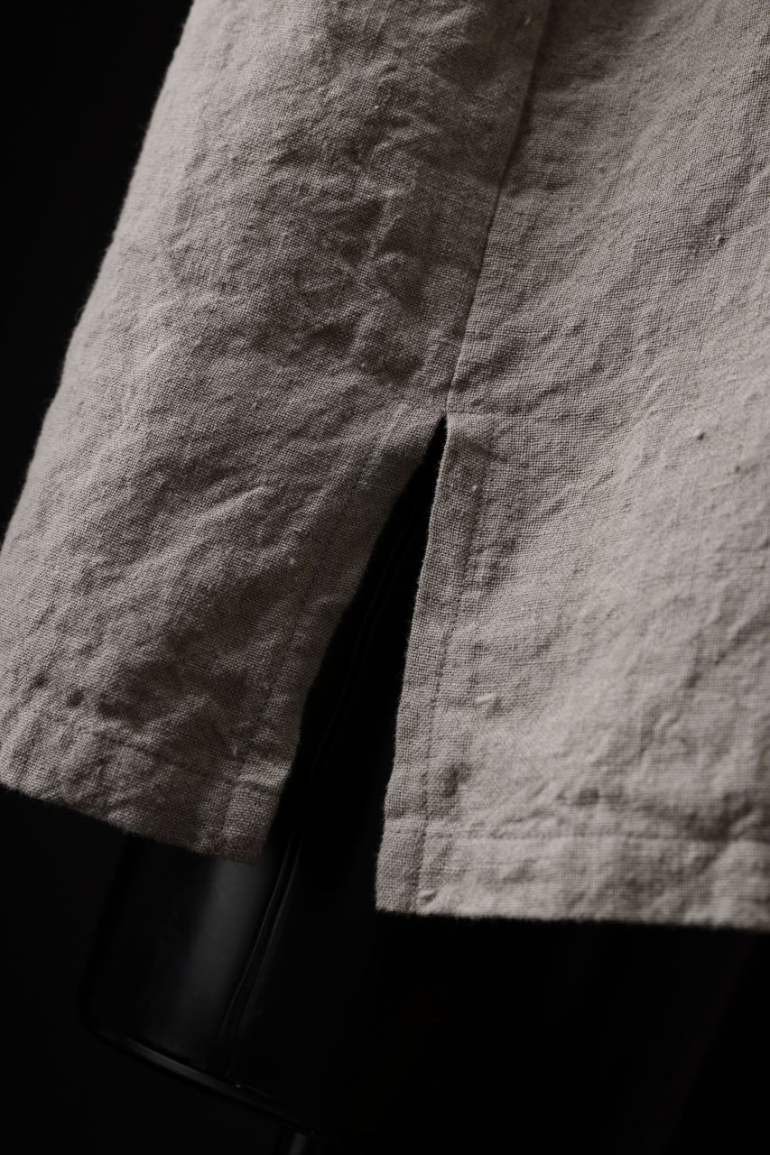 sus-sous sleeping shirts s/s / Belgium linen (NATURAL) - Image 18