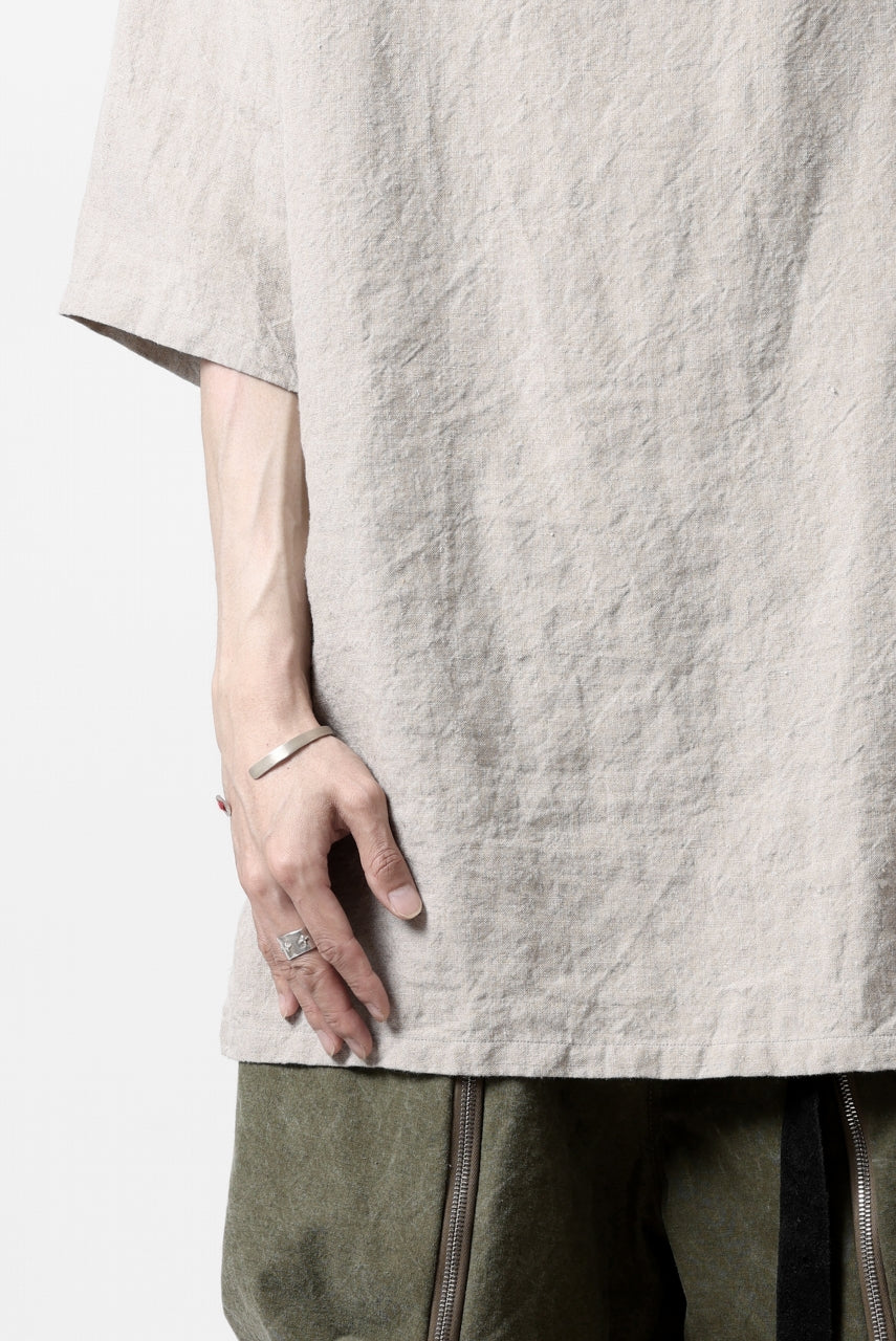 sus-sous sleeping shirts s/s / Belgium linen (NATURAL) - Image 27