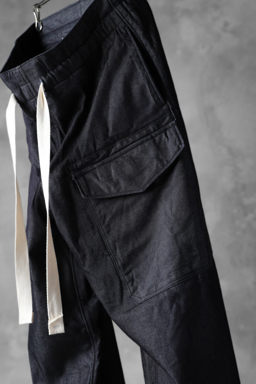 sus-sous supima denim wide trousers MK-1 (INDIGO) - Image 12