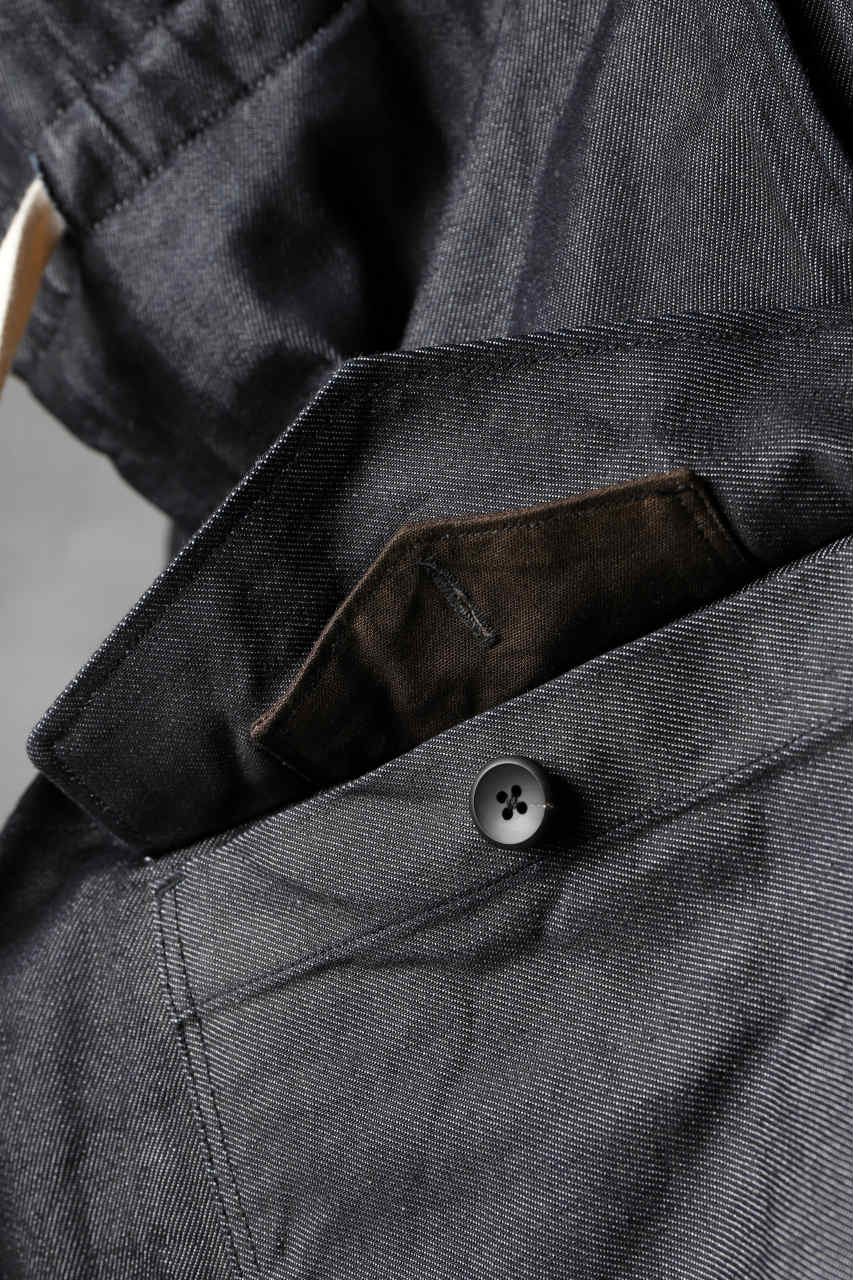 sus-sous supima denim wide trousers MK-1 (INDIGO) - Image 13