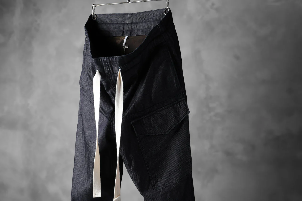 sus-sous supima denim wide trousers MK-1 (INDIGO) - Image 30