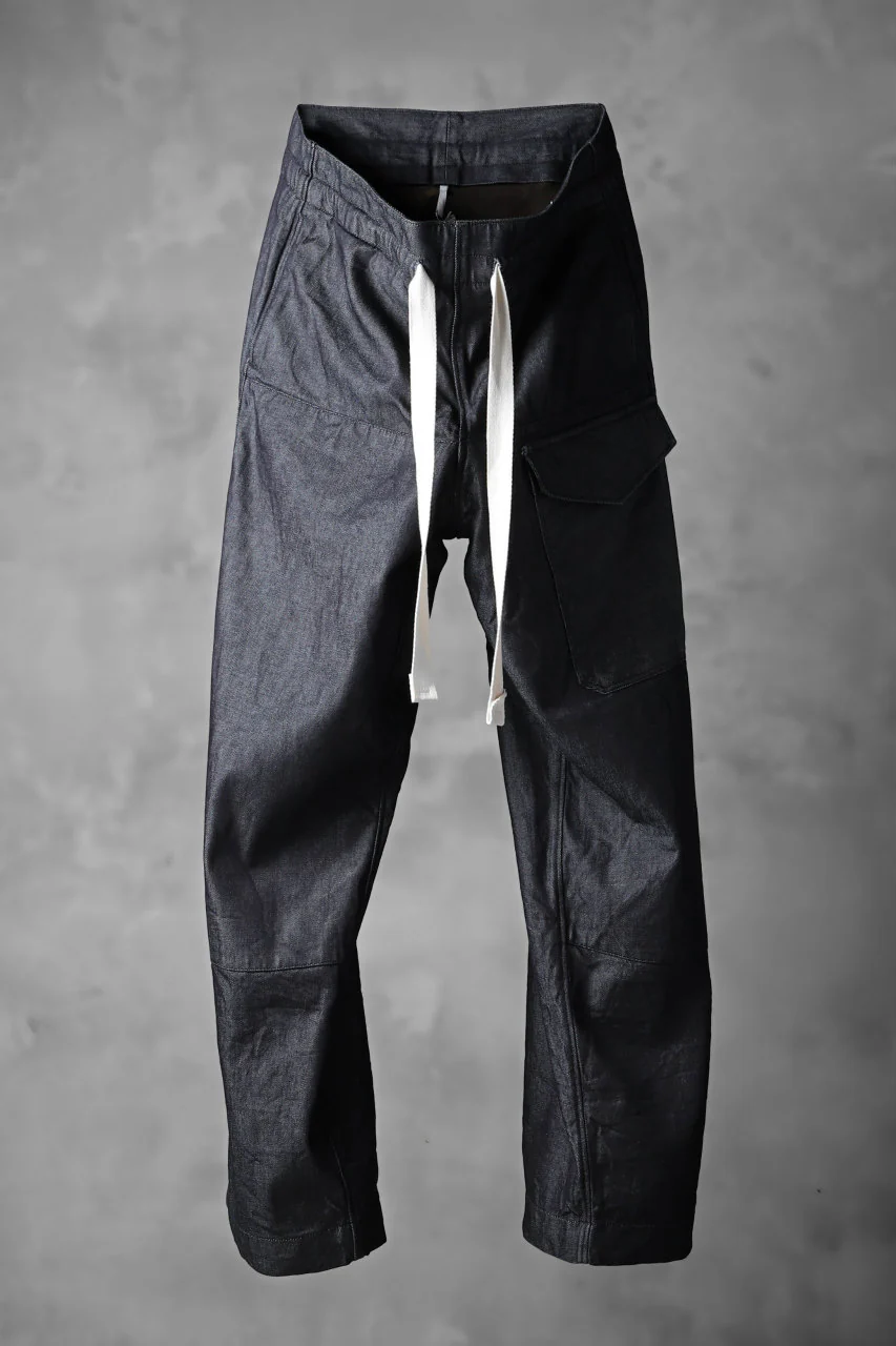 sus-sous supima denim wide trousers MK-1 (INDIGO) - Image 4