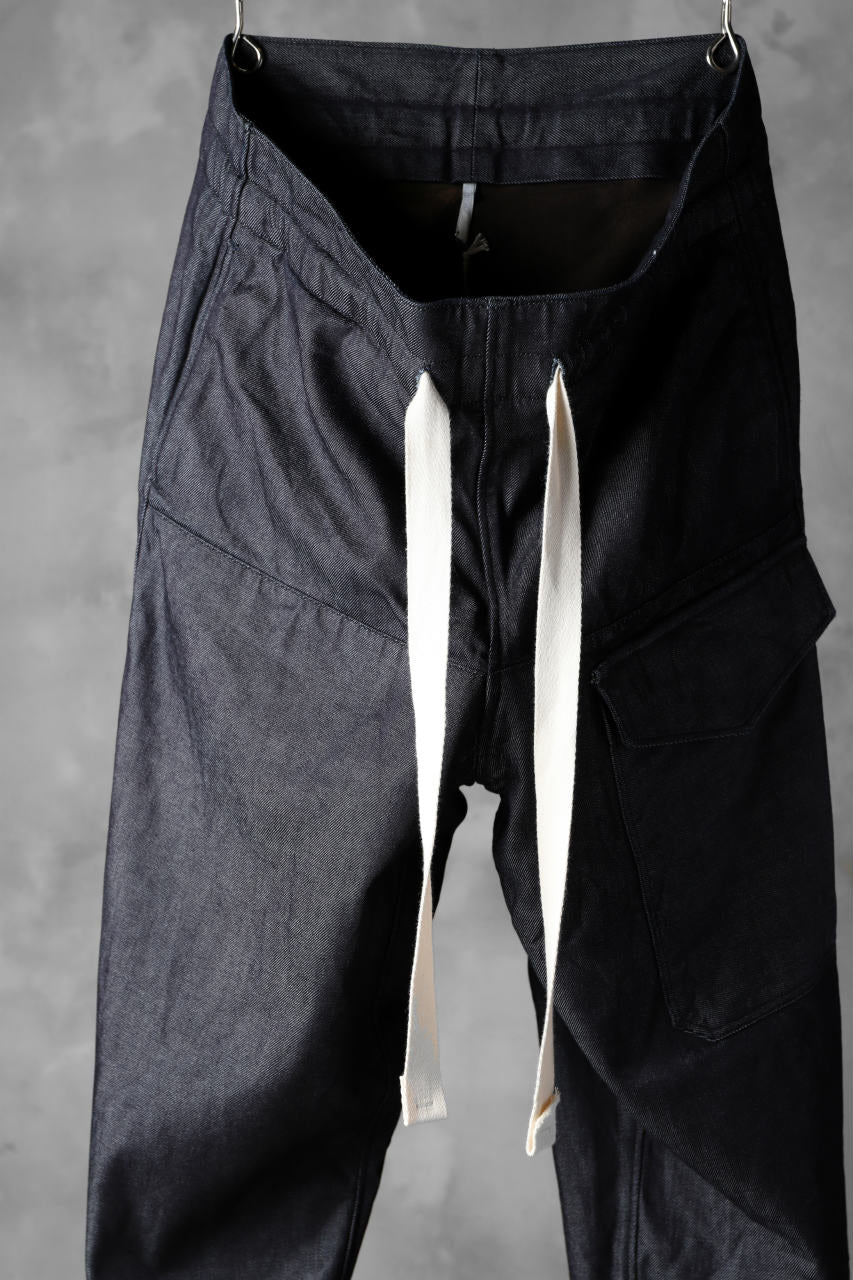 sus-sous supima denim wide trousers MK-1 (INDIGO) - Image 7