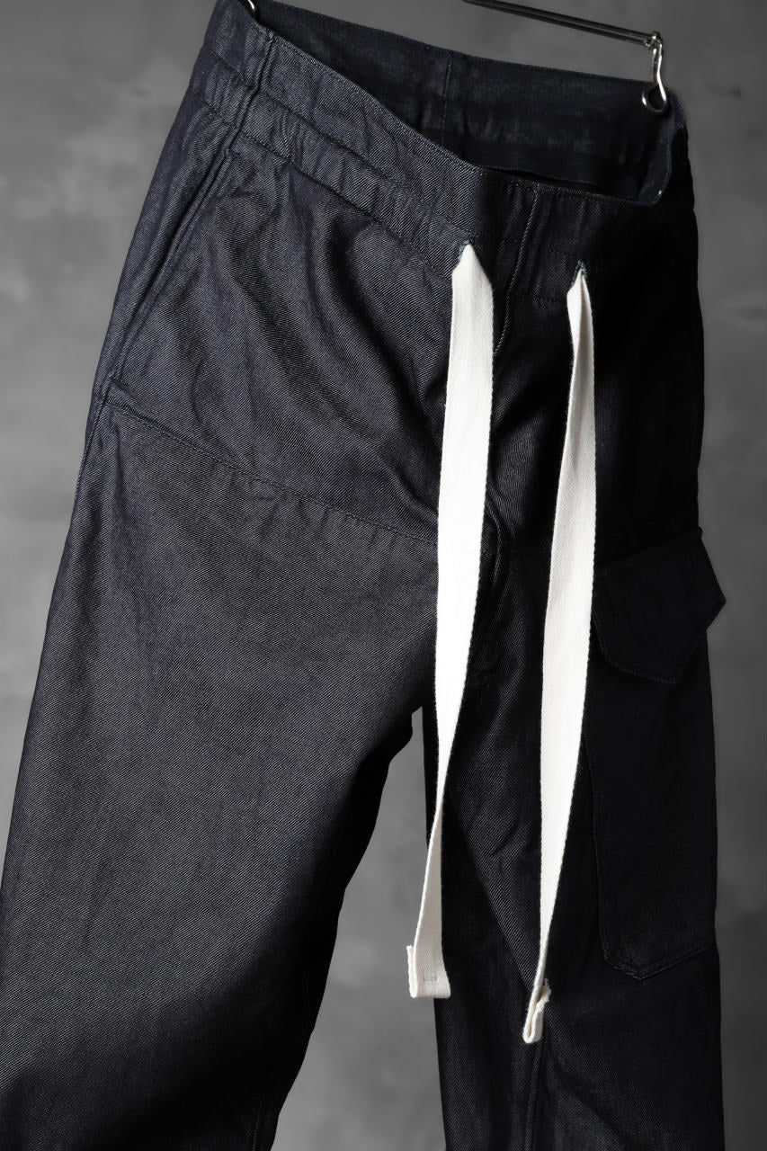 sus-sous supima denim wide trousers MK-1 (INDIGO) - Image 9