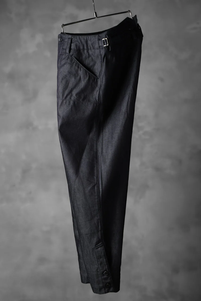 sus-sous supima denim working dress trousers (INDIGO) - Image 2