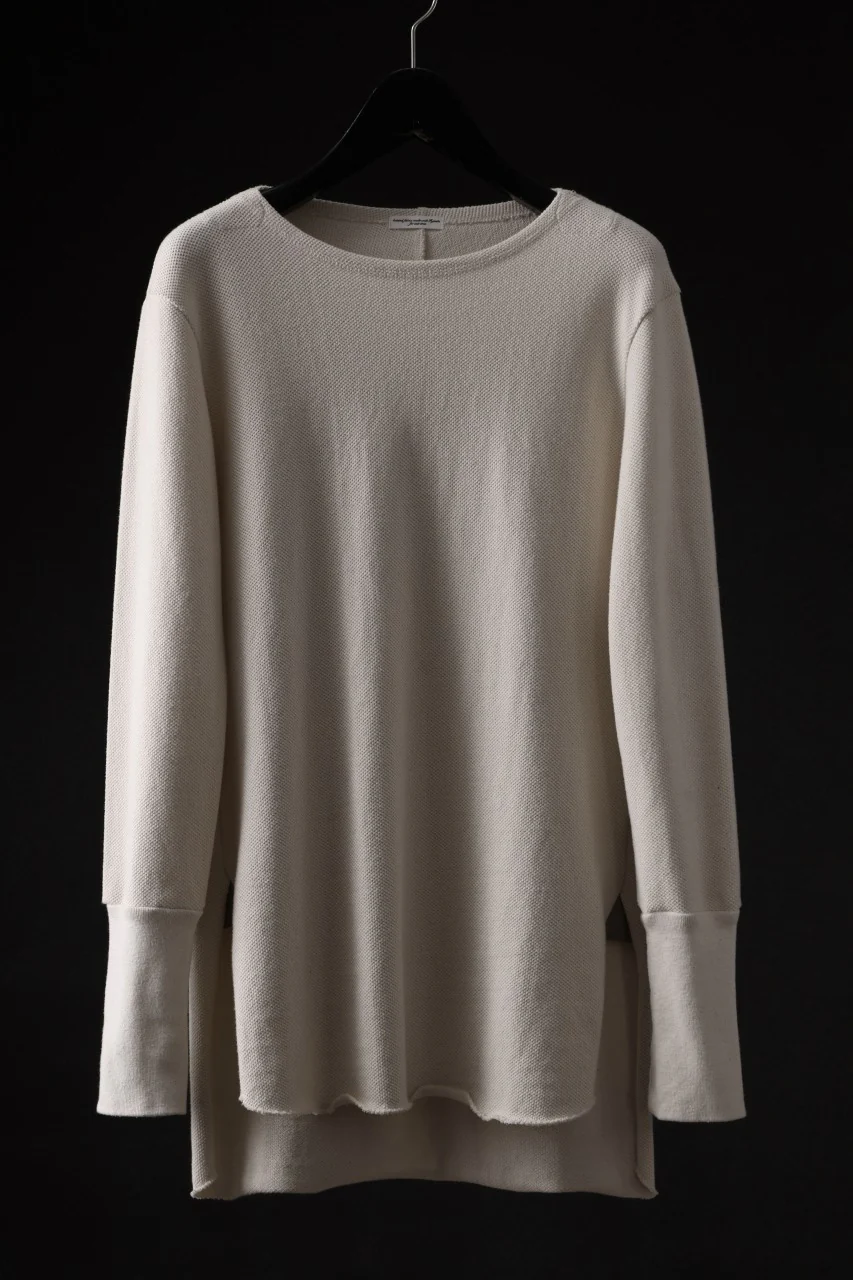 sus-sous thermal pullover / 10//- kanoko (NATURAL)