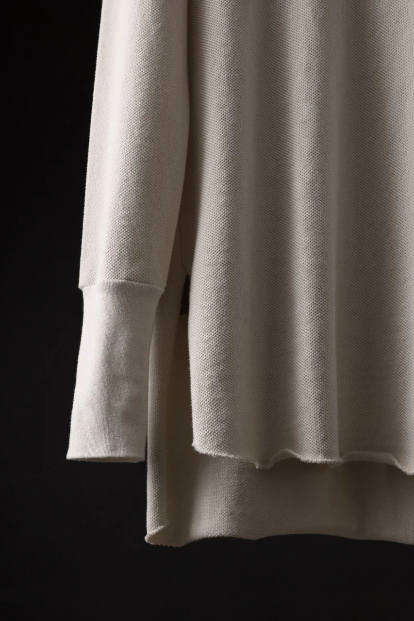 sus-sous thermal pullover / 10//- kanoko (NATURAL) - Image 5