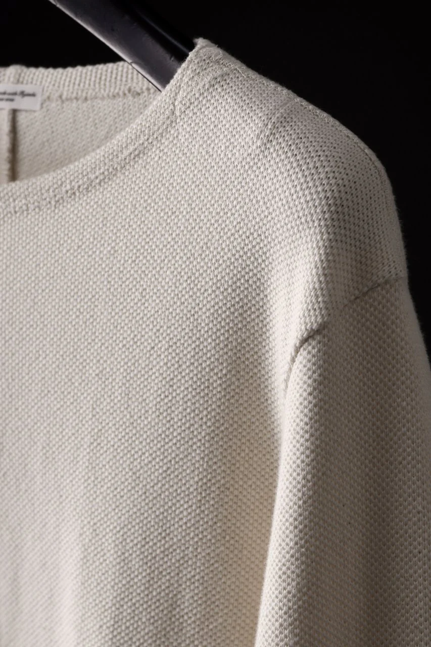 sus-sous thermal pullover / 10//- kanoko (NATURAL) - Image 8