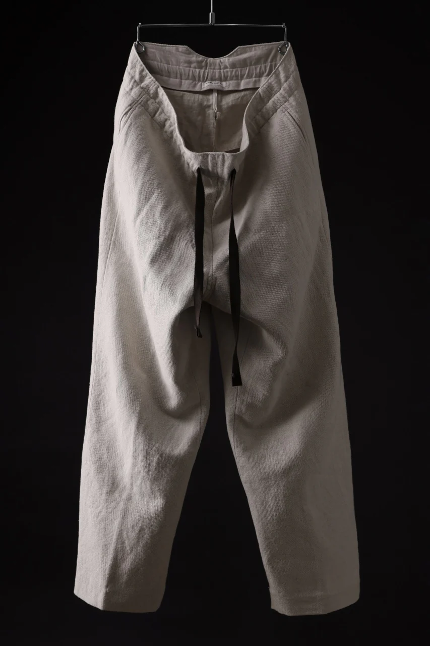sus-sous trousers dress / C58L42 heavy poplin  (NATURAL)