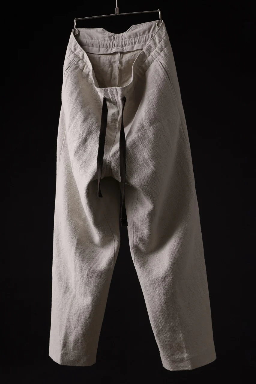sus-sous trousers dress / C58L42 heavy poplin  (NATURAL) - Image 2