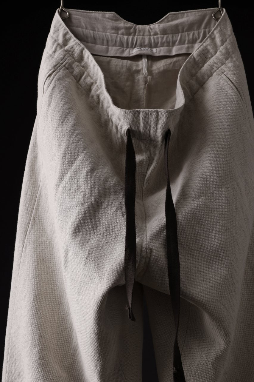 sus-sous trousers dress / C58L42 heavy poplin  (NATURAL) - Image 4