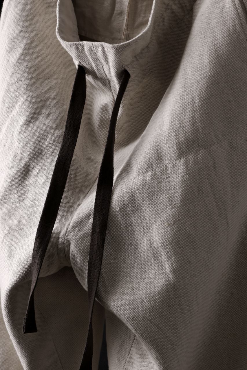 sus-sous trousers dress / C58L42 heavy poplin  (NATURAL) - Image 8