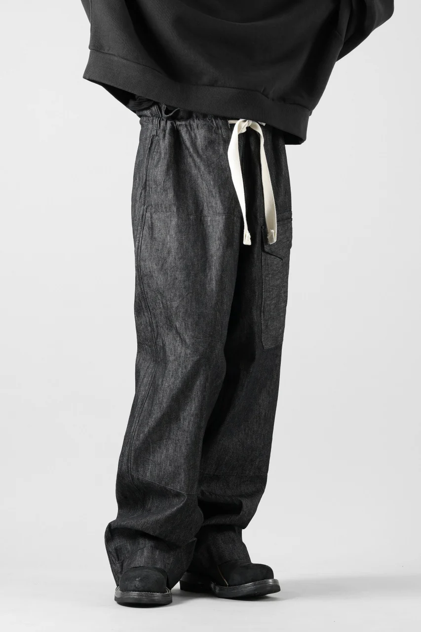 sus-sous trousers MK-1 / 11.5oz supima silket denim (BLACK) - Image 12