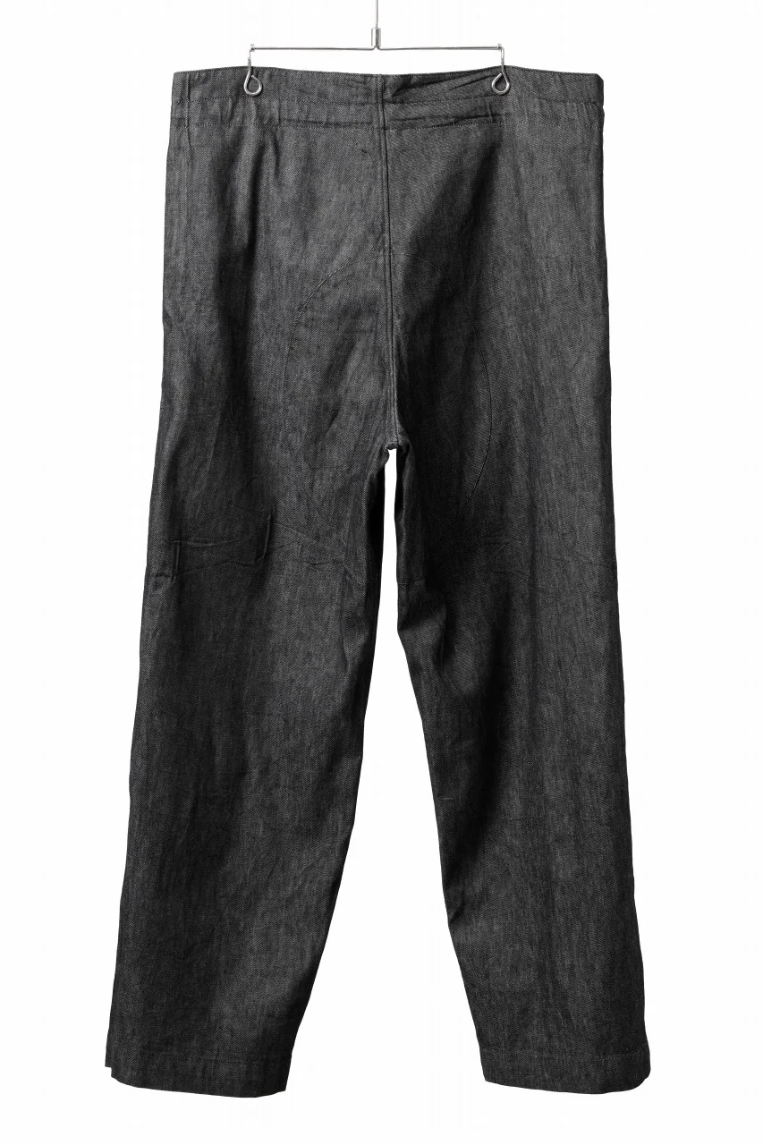 sus-sous trousers MK-1 / 11.5oz supima silket denim (BLACK) - Image 18