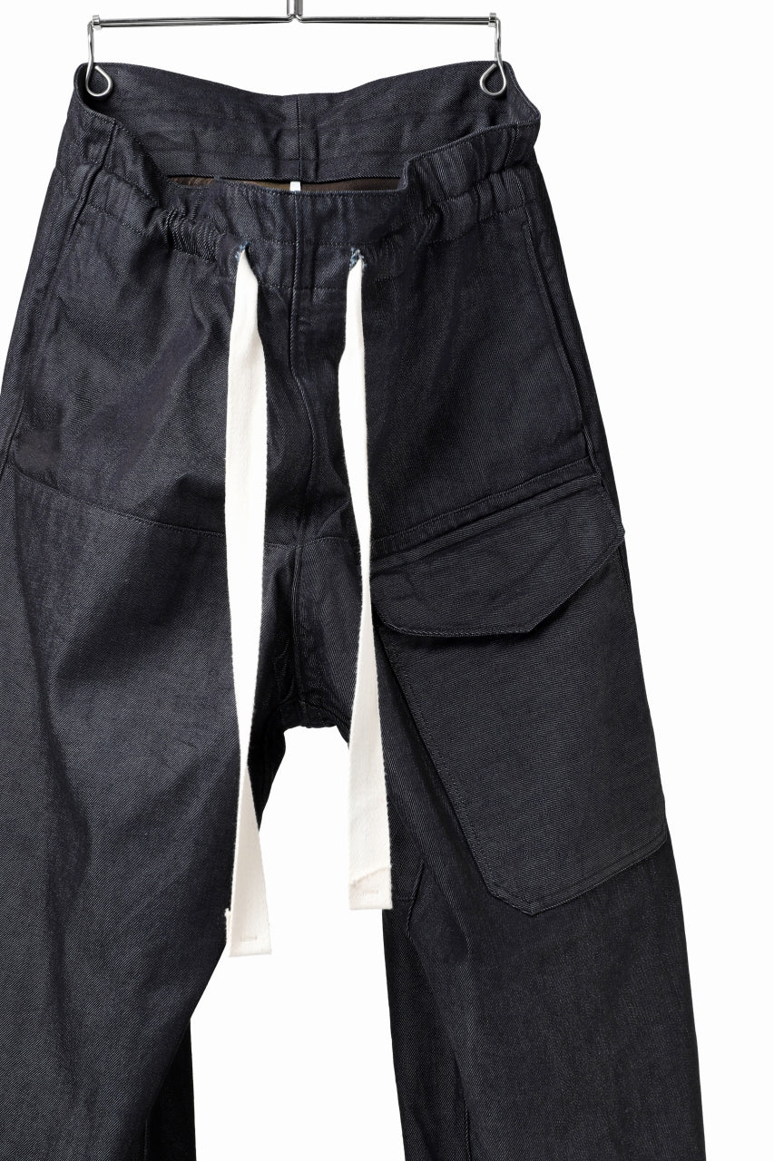 sus-sous trousers MK-1 / 11.5oz supima silket denim (INDIGO) - Image 10