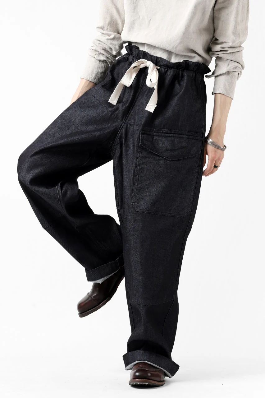sus-sous trousers MK-1 / 11.5oz supima silket denim (INDIGO) - Image 27