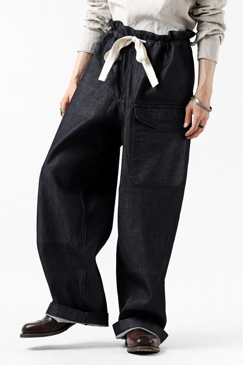 sus-sous trousers MK-1 / 11.5oz supima silket denim (INDIGO) - Image 3
