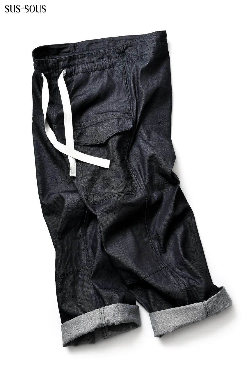 sus-sous trousers MK-1 / C100 supima denim (INDIGO) - Image 2