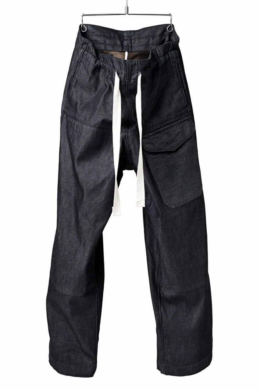 sus-sous trousers MK-1 / C100 supima silket denim (INDIGO)