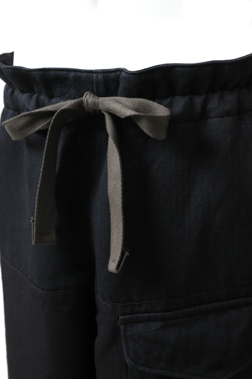 sus-sous trousers MK-1 / HERINGBONE WOVEN (INDIGO) - Image 11