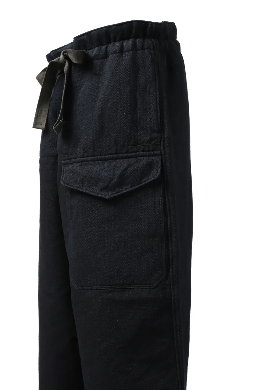 sus-sous trousers MK-1 / HERINGBONE WOVEN (INDIGO) - Image 12