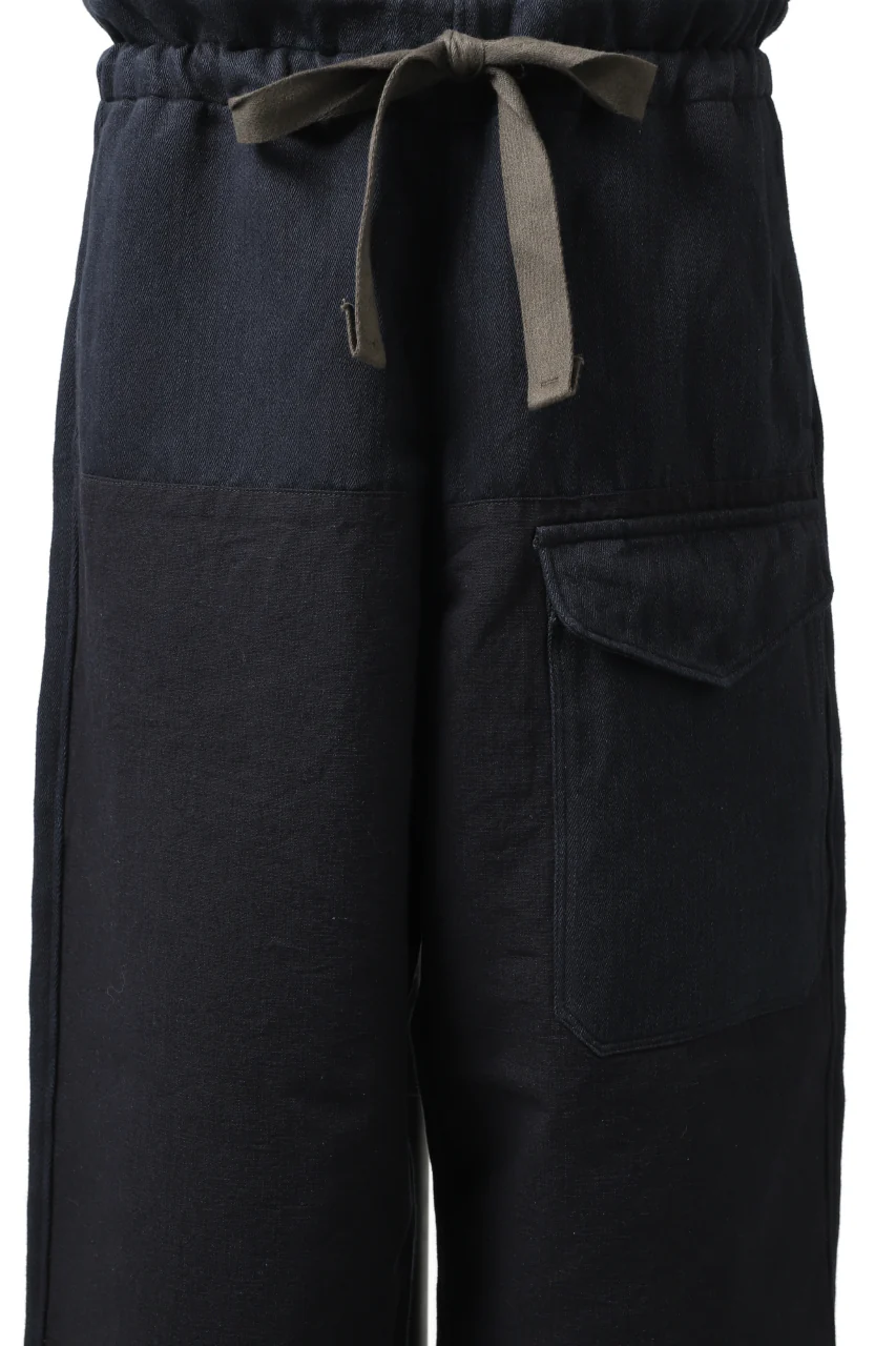 sus-sous trousers MK-1 / HERINGBONE WOVEN (INDIGO) - Image 6
