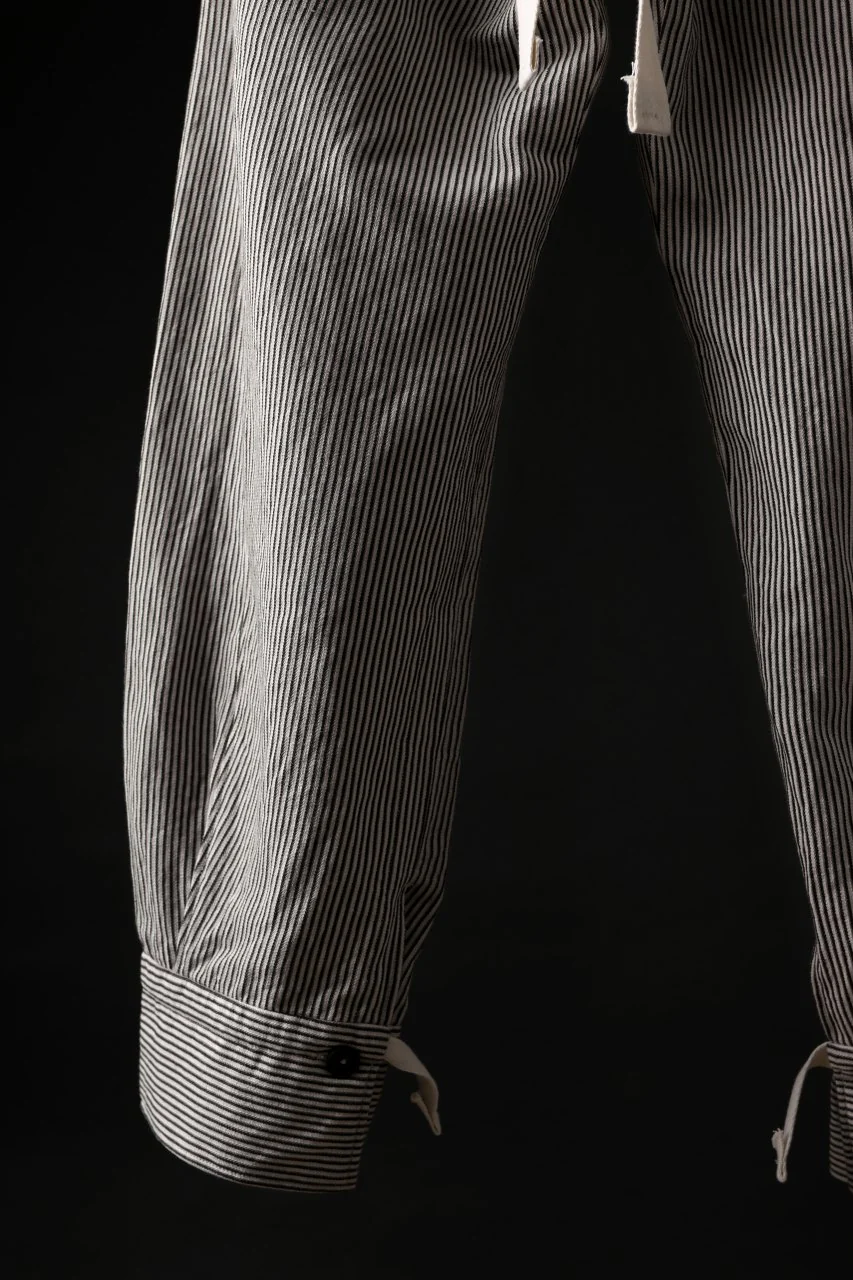 sus-sous trousers pierrot / L55C45 HBT hickory washer (STRIPE) - Image 4