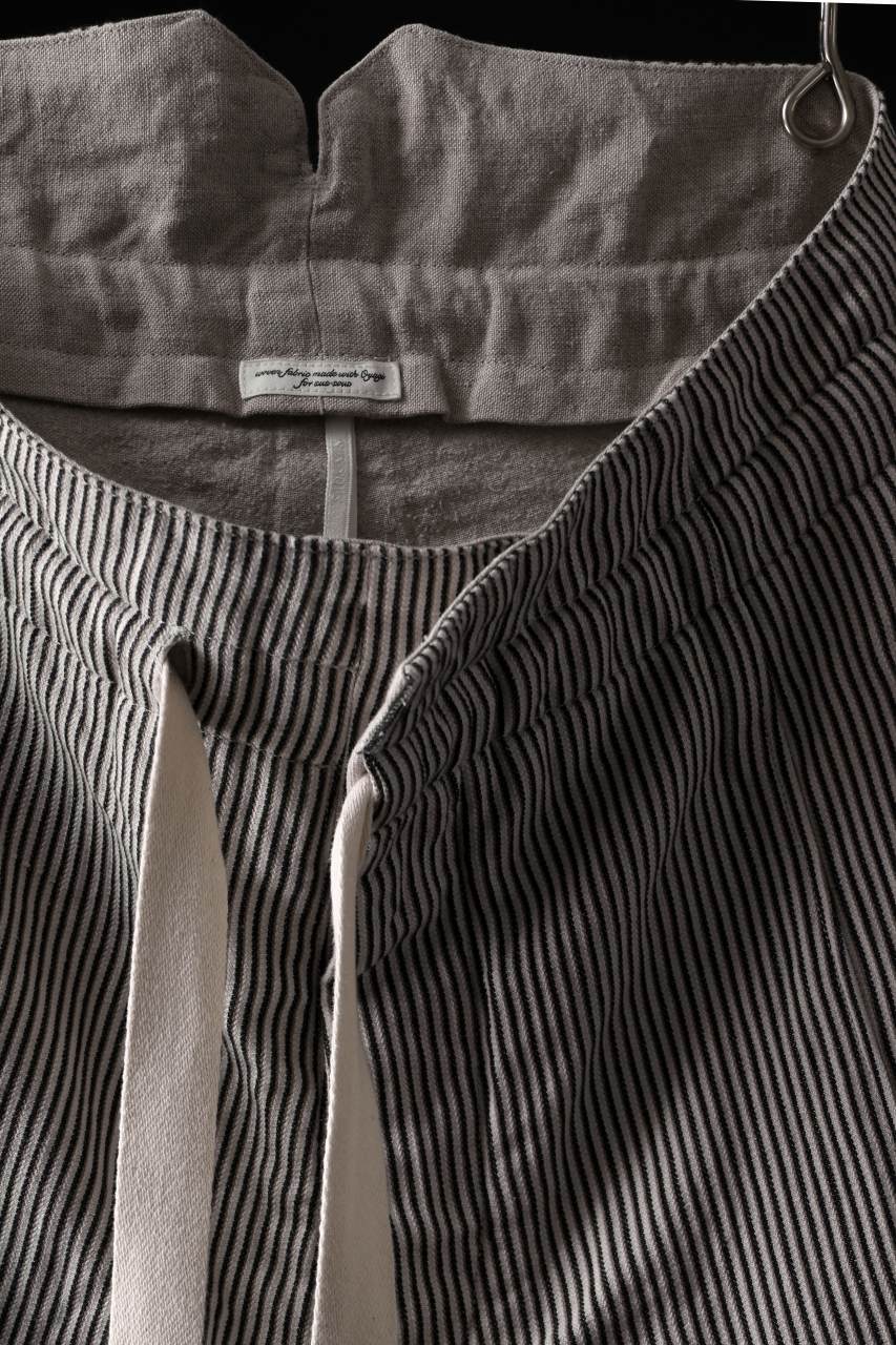 sus-sous trousers pierrot / L55C45 HBT hickory washer (STRIPE) - Image 5