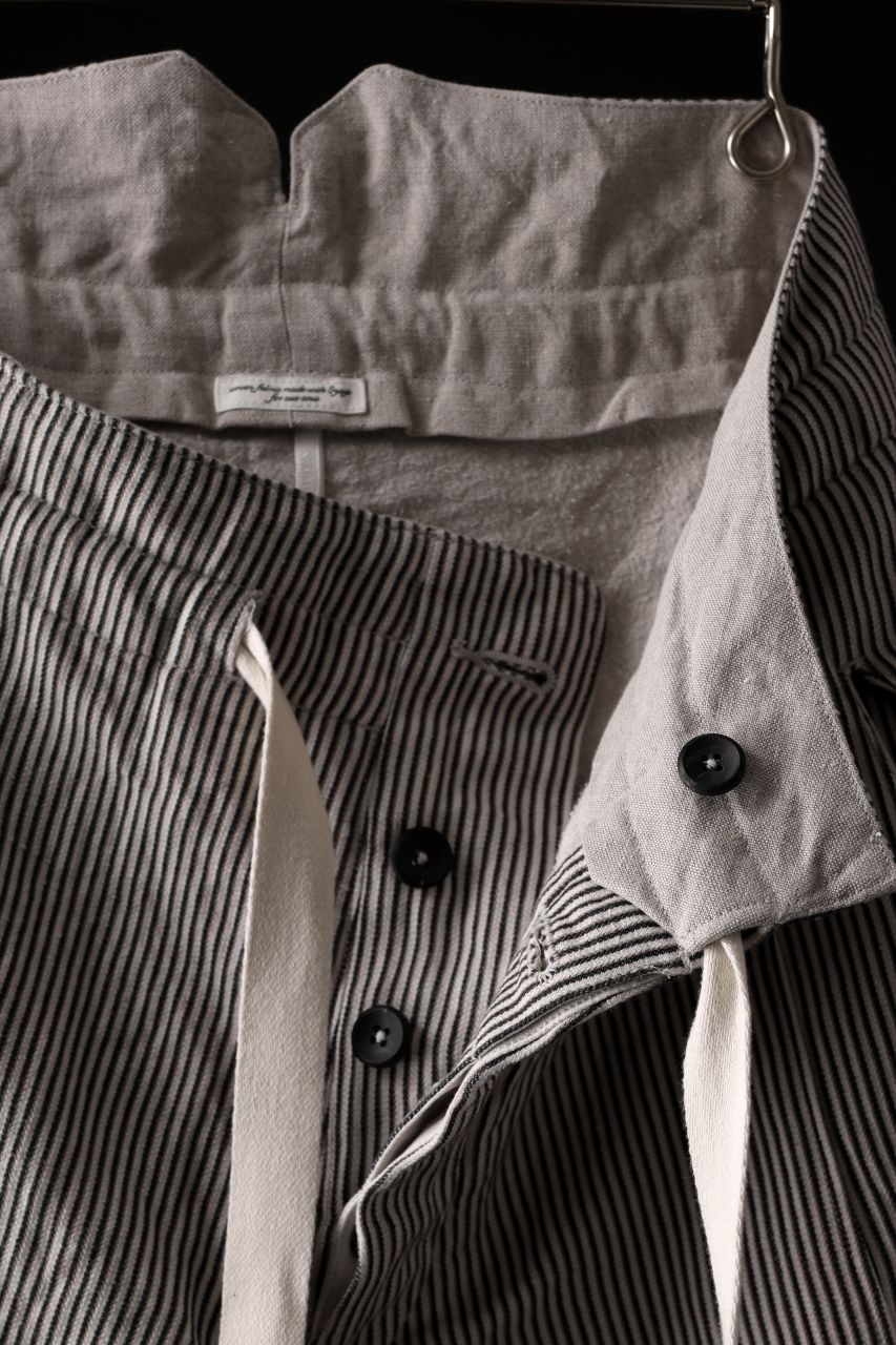 sus-sous trousers pierrot / L55C45 HBT hickory washer (STRIPE) - Image 7
