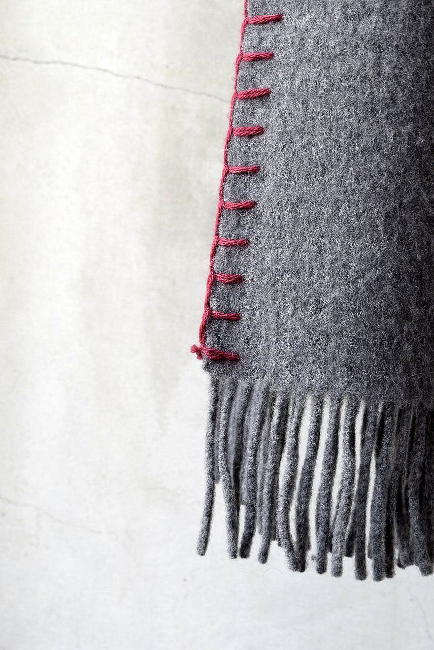 Syouichi Sasa×N/07 BLANKET#03 (GREY×RED) - Image 8