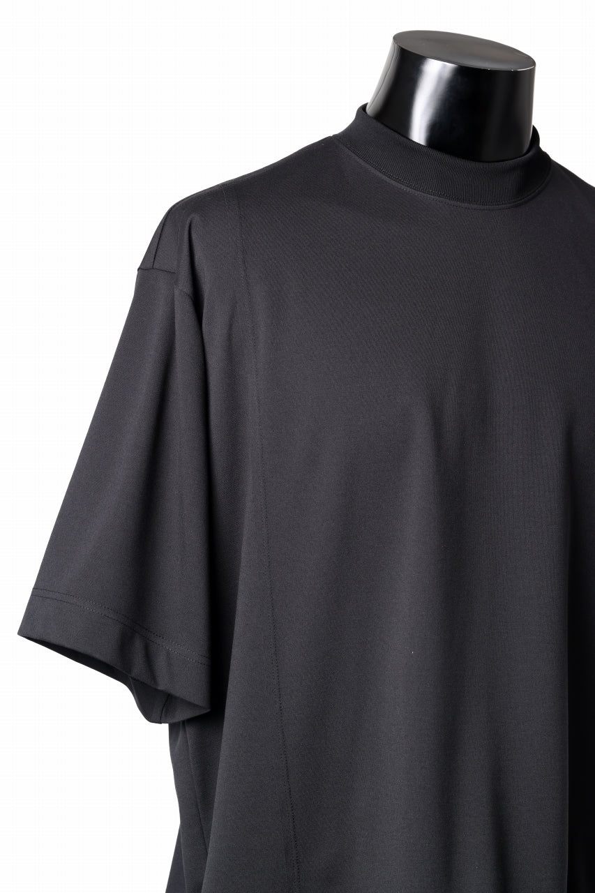 TARO HORIUCHI / th products Crew neck S/S Tee / high gauge bare smooth (black) - Image 12
