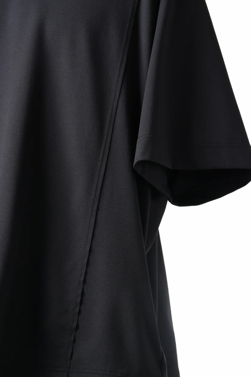 TARO HORIUCHI / th products Crew neck S/S Tee / high gauge bare smooth (black) - Image 14