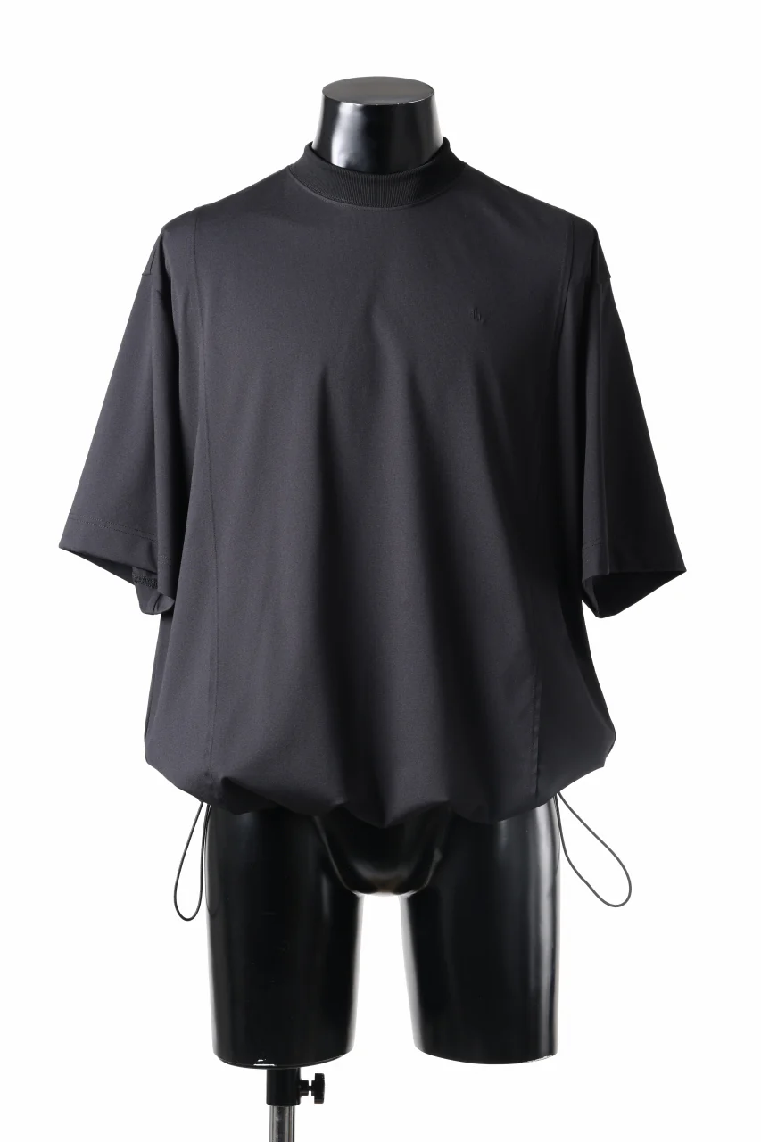 TARO HORIUCHI / th products Crew neck S/S Tee / high gauge bare smooth (black) - Image 6