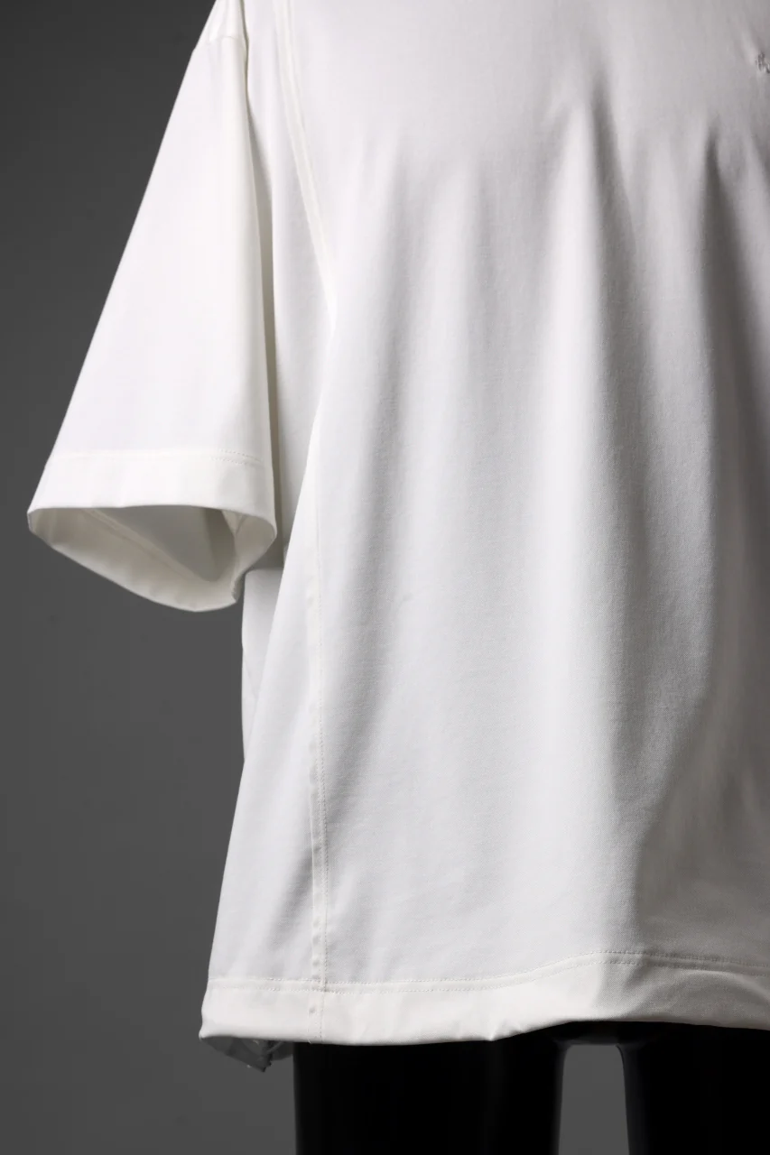 TARO HORIUCHI / th products Crew neck S/S Tee / high gauge bare smooth (white) - Image 11