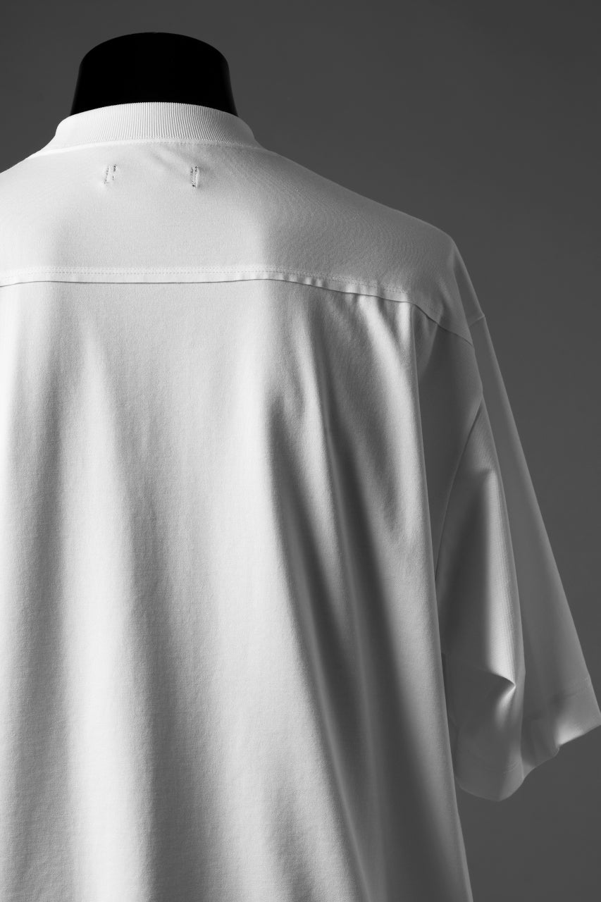 TARO HORIUCHI / th products Crew neck S/S Tee / high gauge bare smooth (white) - Image 13