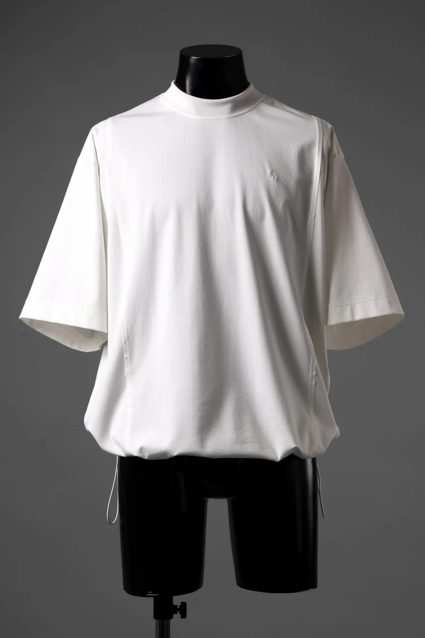 TARO HORIUCHI / th products Crew neck S/S Tee / high gauge bare smooth (white) - Image 5