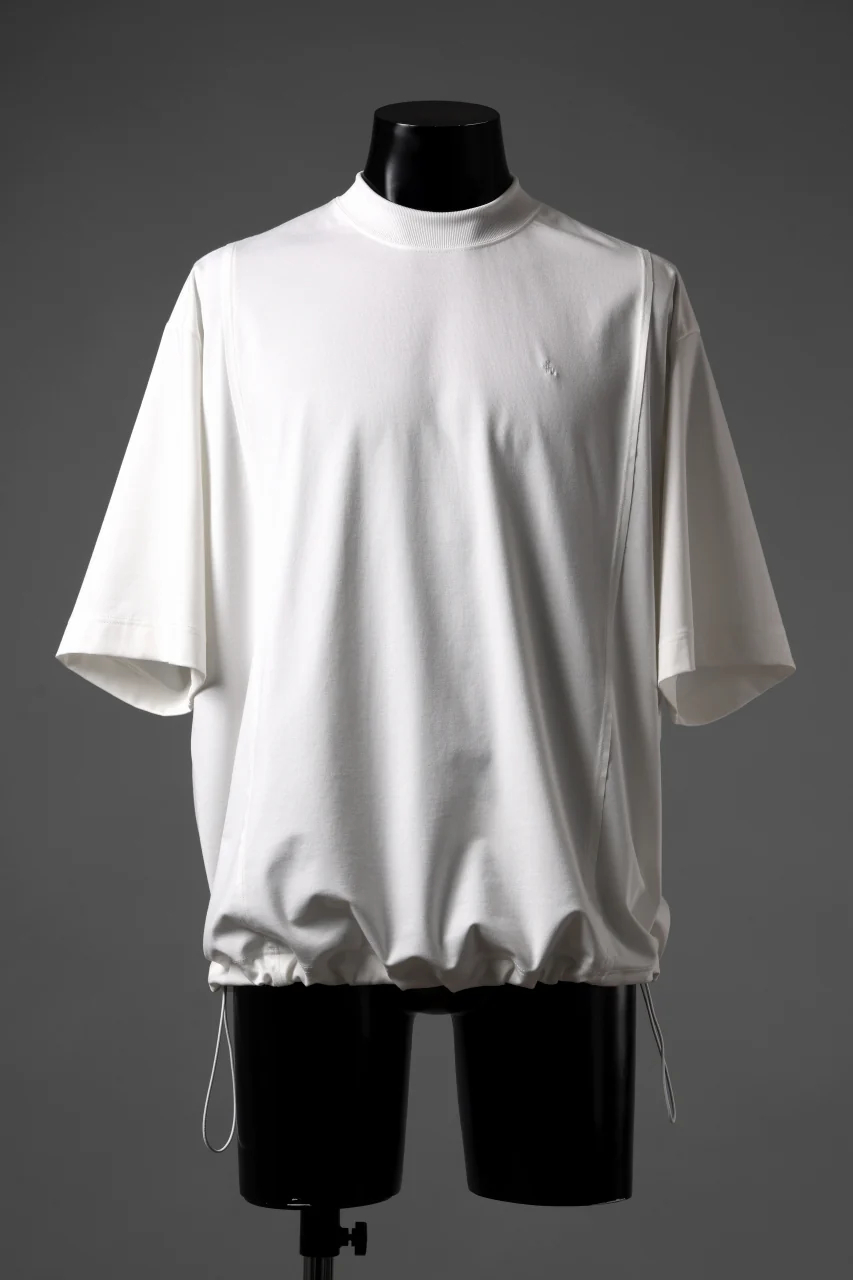 TARO HORIUCHI / th products Crew neck S/S Tee / high gauge bare smooth (white) - Image 6