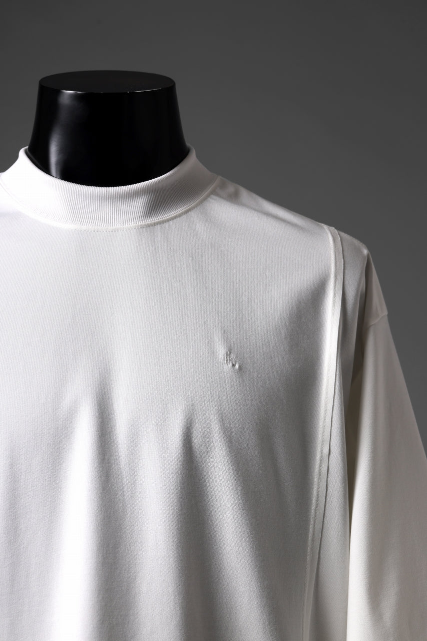 TARO HORIUCHI / th products Crew neck S/S Tee / high gauge bare smooth (white) - Image 9