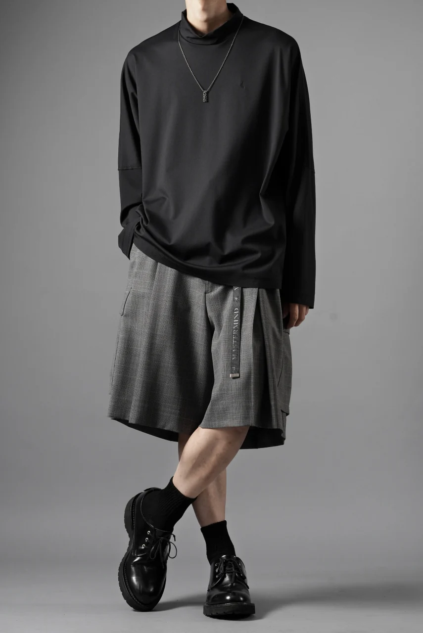 TARO HORIUCHI / th products Dolman L/S Tee / high gauge bare smooth (black) - Image 15