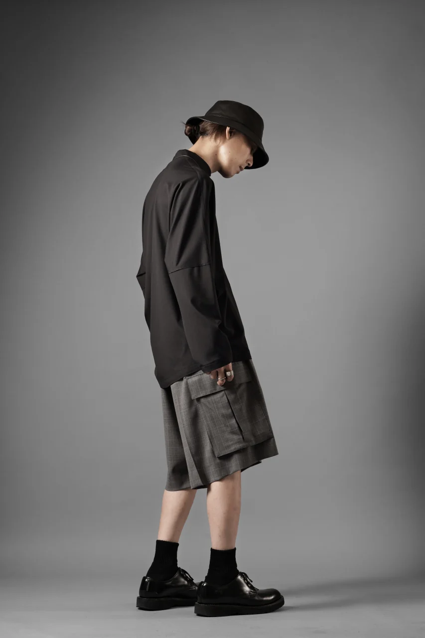 TARO HORIUCHI / th products Dolman L/S Tee / high gauge bare smooth (black) - Image 18
