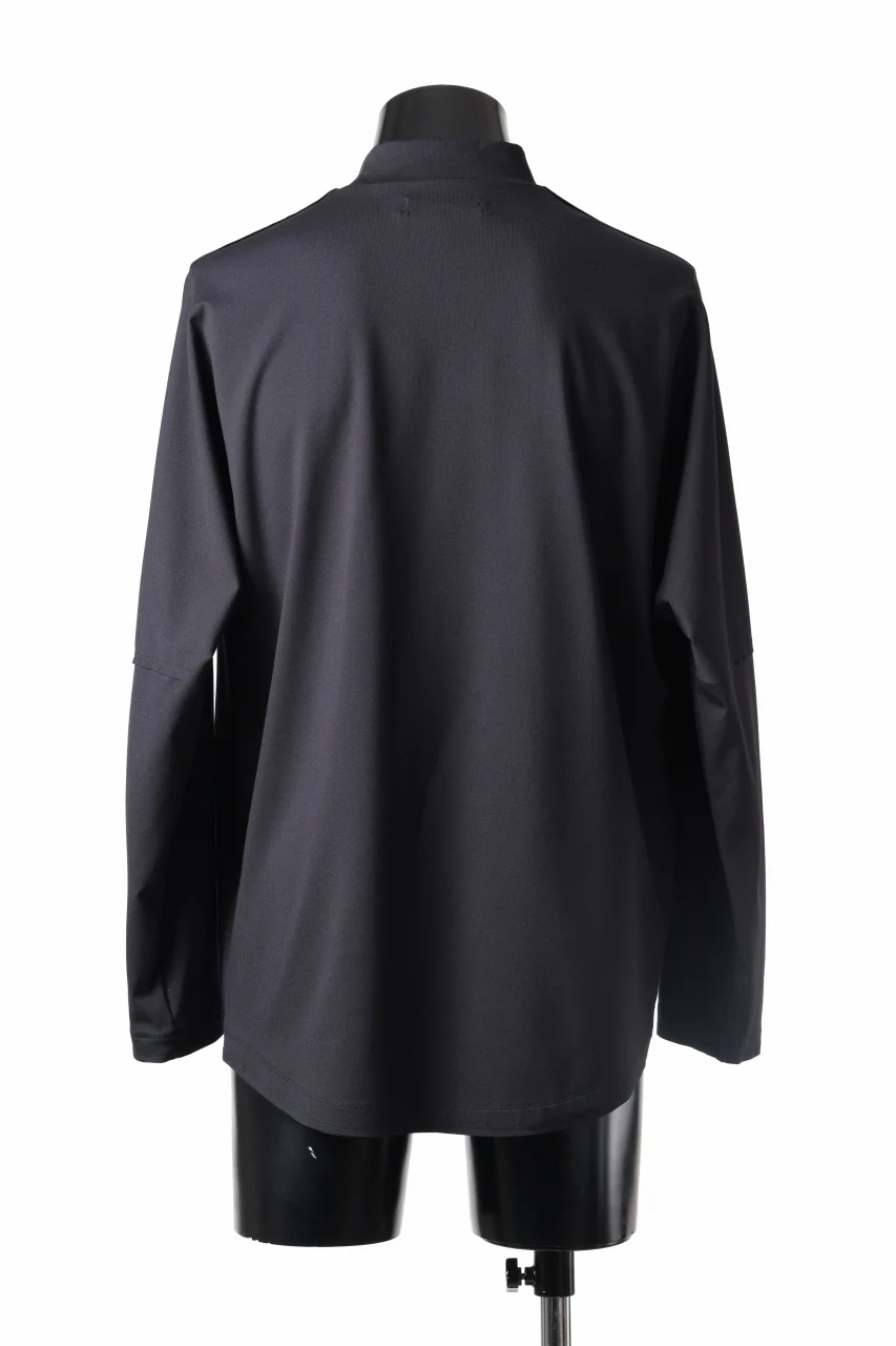 TARO HORIUCHI / th products Dolman L/S Tee / high gauge bare smooth (black) - Image 4