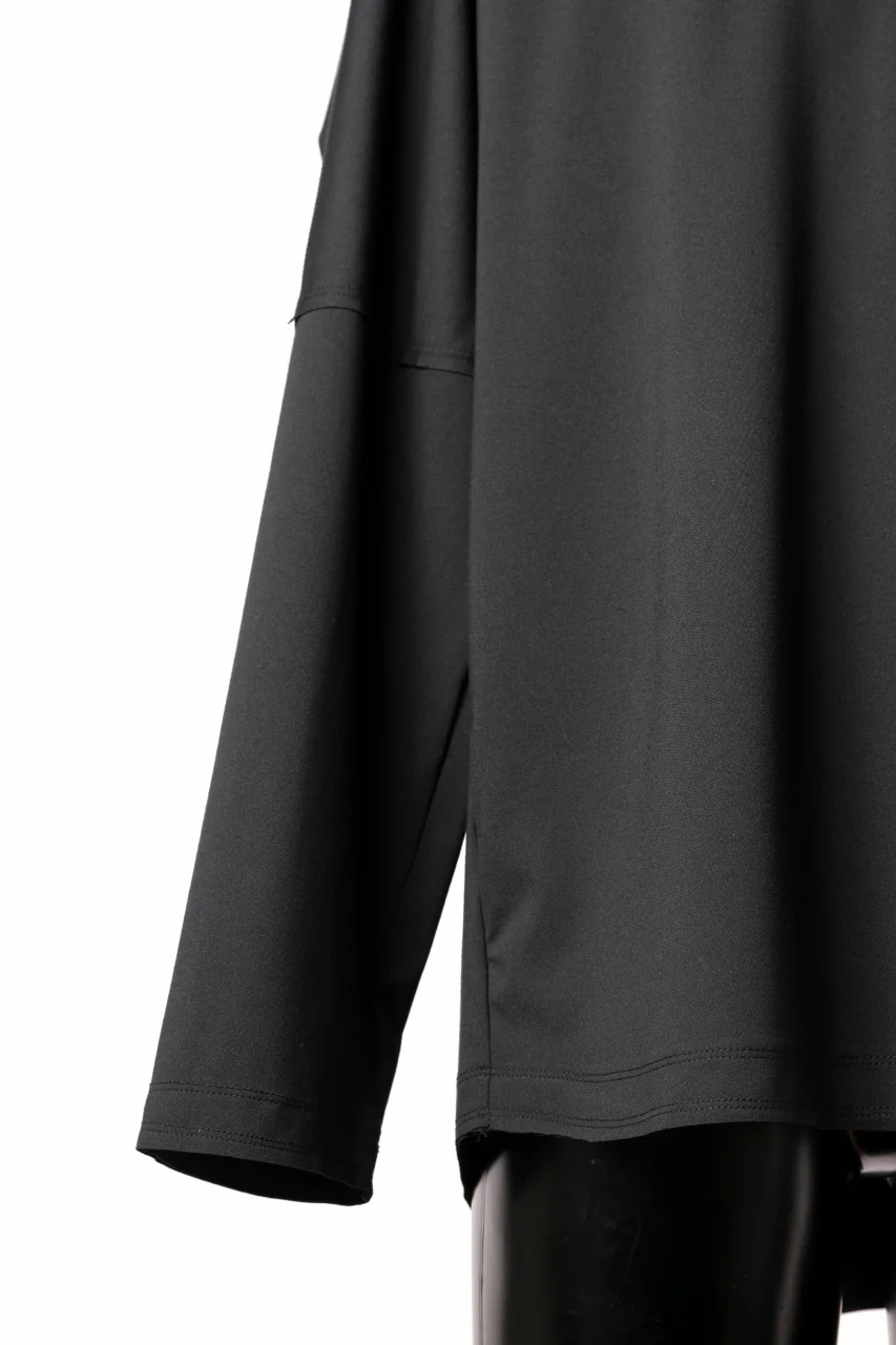 TARO HORIUCHI / th products Dolman L/S Tee / high gauge bare smooth (black) - Image 7
