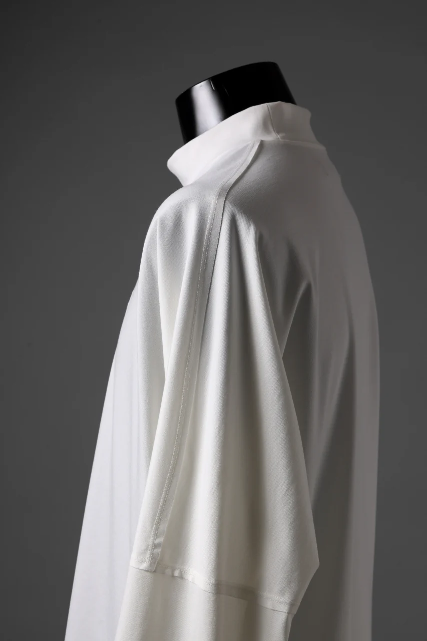 TARO HORIUCHI / th products Dolman L/S Tee / high gauge bare smooth (white) - Image 11